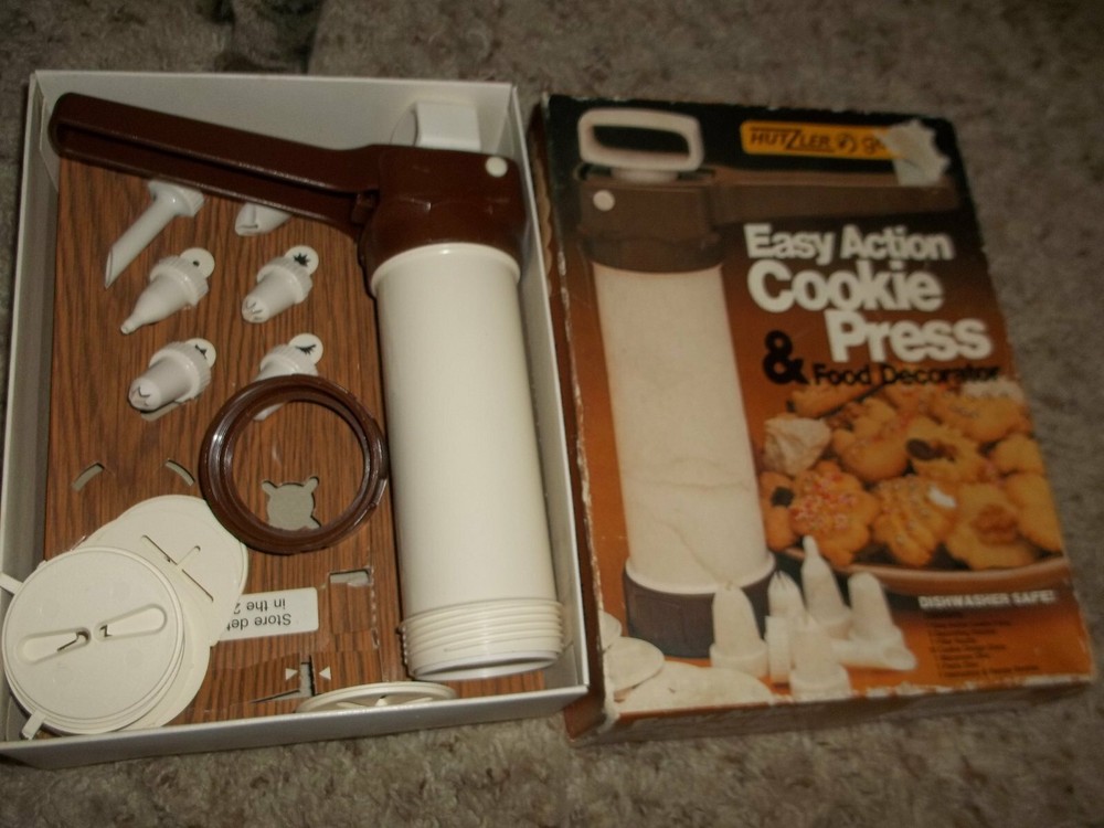 Vintage HUTZLER Easy Action Cookie Press