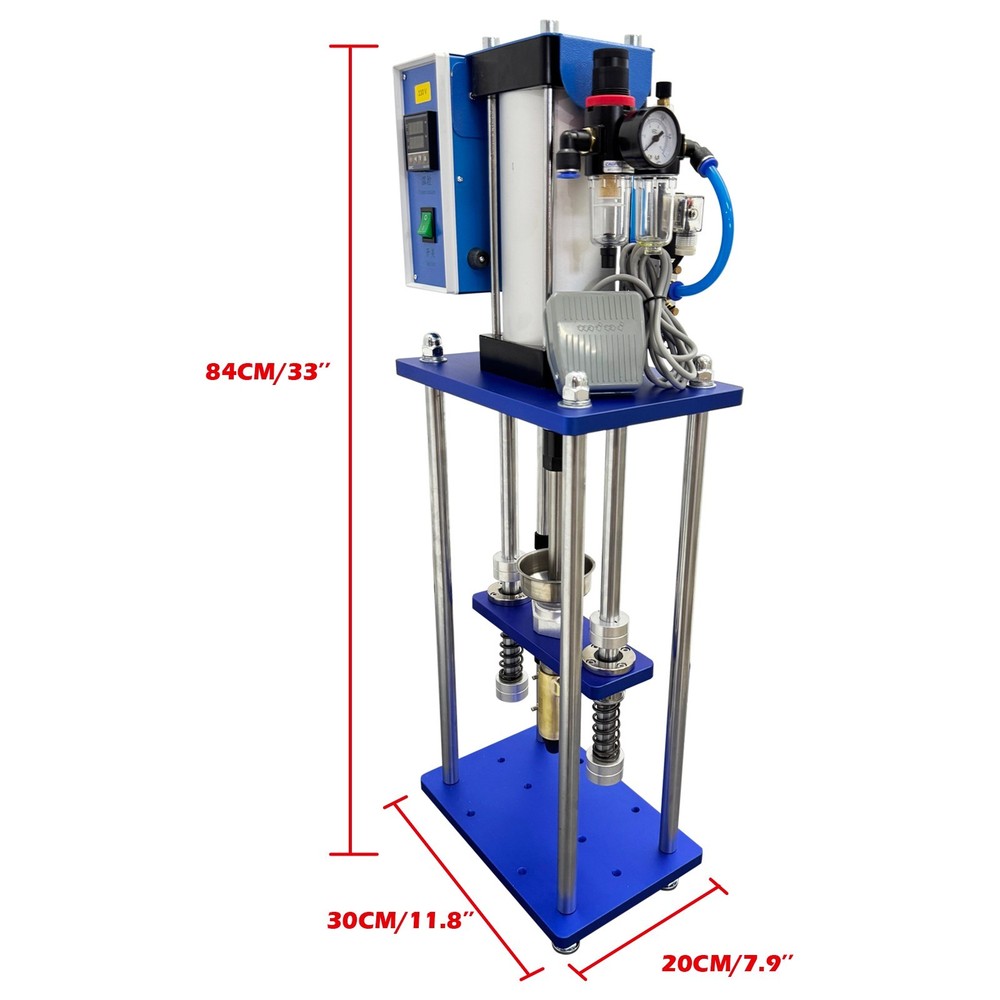 110V 1KW Desktop Vertical Pneumatic Plastic Injection Molding Machine