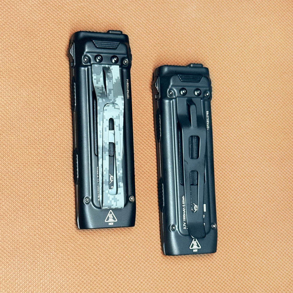 EDC37 Compatible 4-Hole Reversible Clip for Headlamp Use