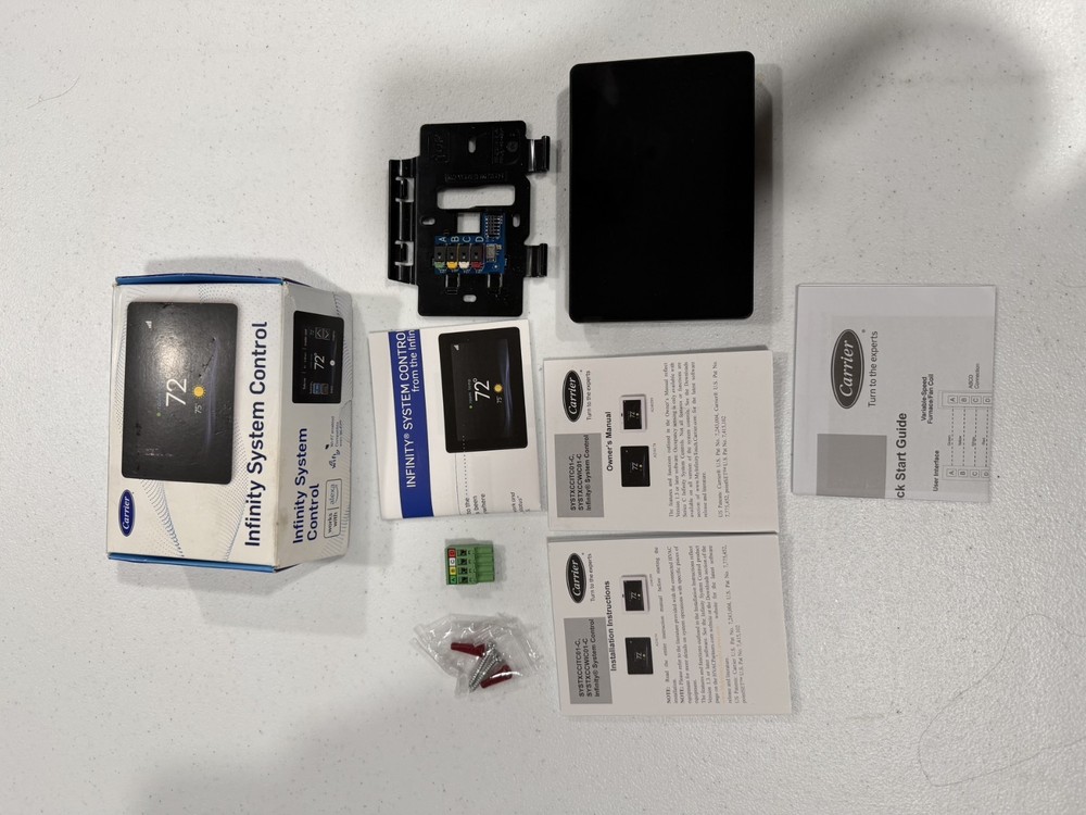 Carrier Infinity Programmable System Control Wifi Alexa- White