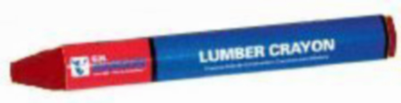 C H Hanson 10365  Red Construction Marking  Crayons - 96 Pack