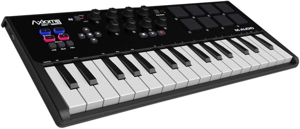 M-Audio Axiom AIR Mini 32-Key USB MIDI Keyboard & Drum Pad Controller