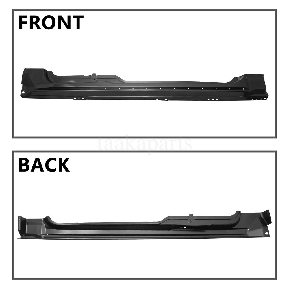 Outer Rocker Panels For 2009-2014 Ford F-150 Truck Super/ Extended Cab LH+RH