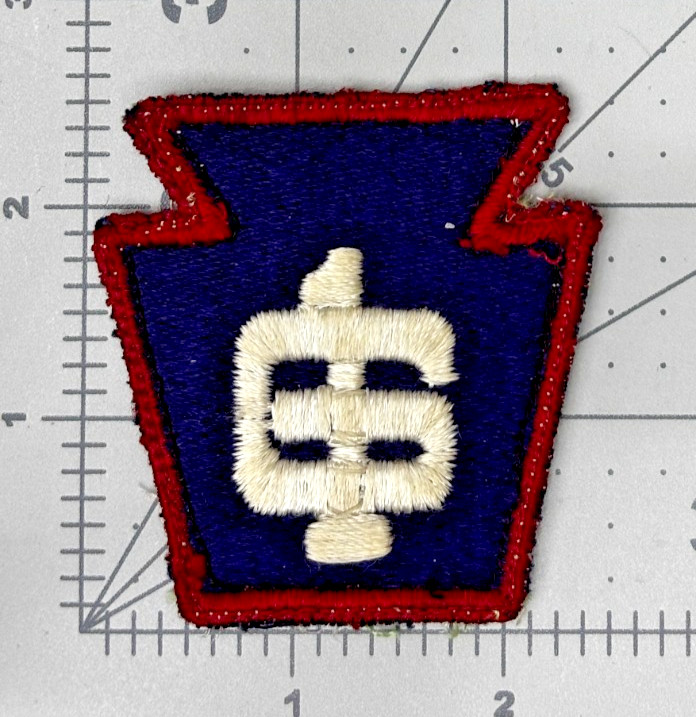 1944-1946 Pennsylvania State Guard 16th Regiment Patch Inv# K2103