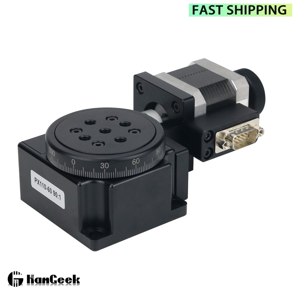 Electric Rotating Platform Motorized Precision Rotary Stages Table Diameter