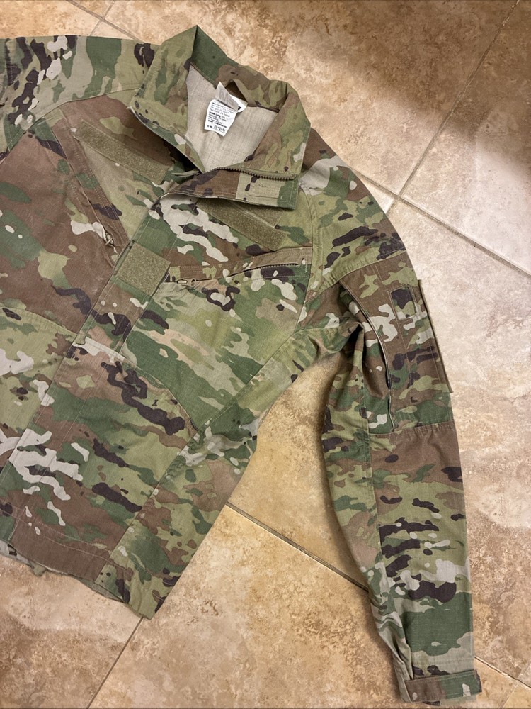Massif 2-Piece Flight Suit Jacket MULTICAM Flame Resistant USAF Medium-Short