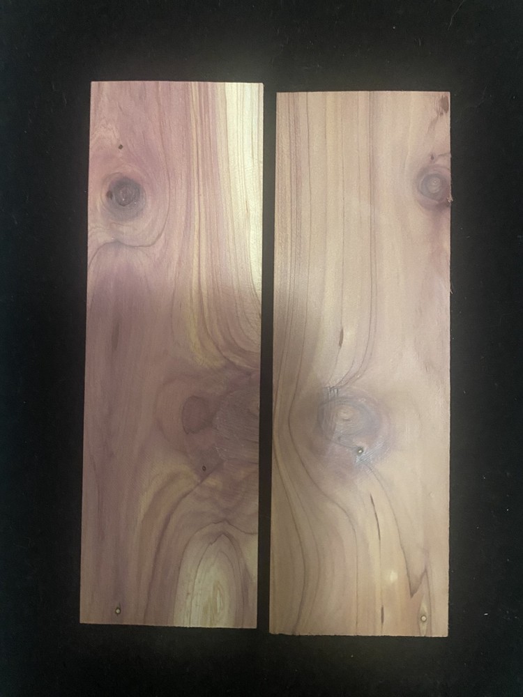 Cedar Knife Handle Scales