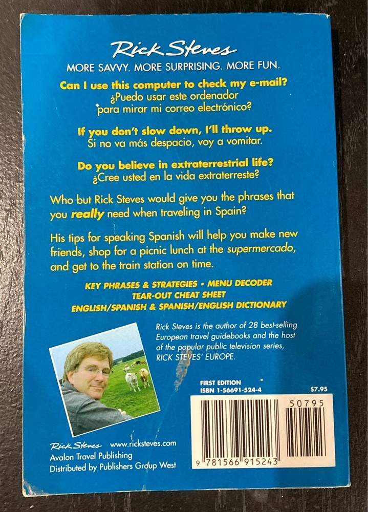 Spanish Phrase Book & Dictionary