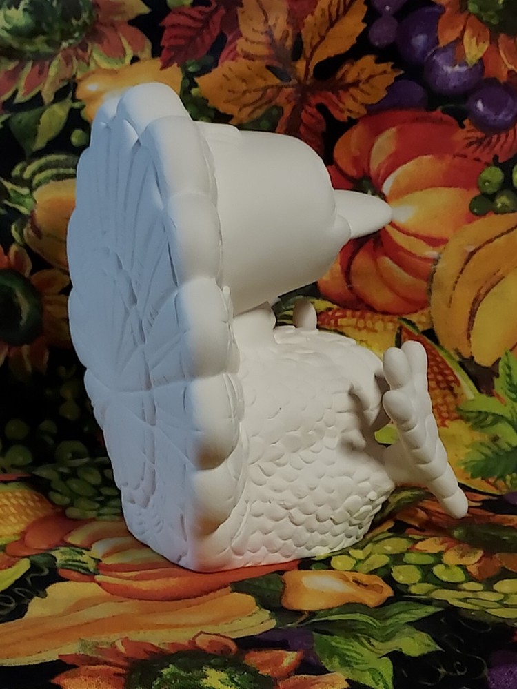Ceramic Bisque~~~ Ready to Paint~~~ Small Giddy Turkey