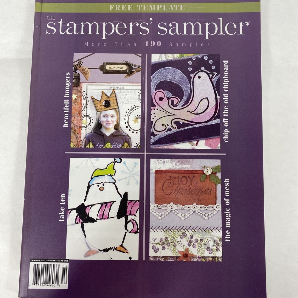 Mixed Paper Crafting Lot Including 2 Magazines