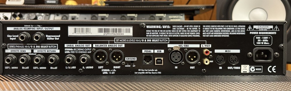 Line 6 Pod XT Pro Rackmount Guitar Multi-Effects Processor Electric Guitar