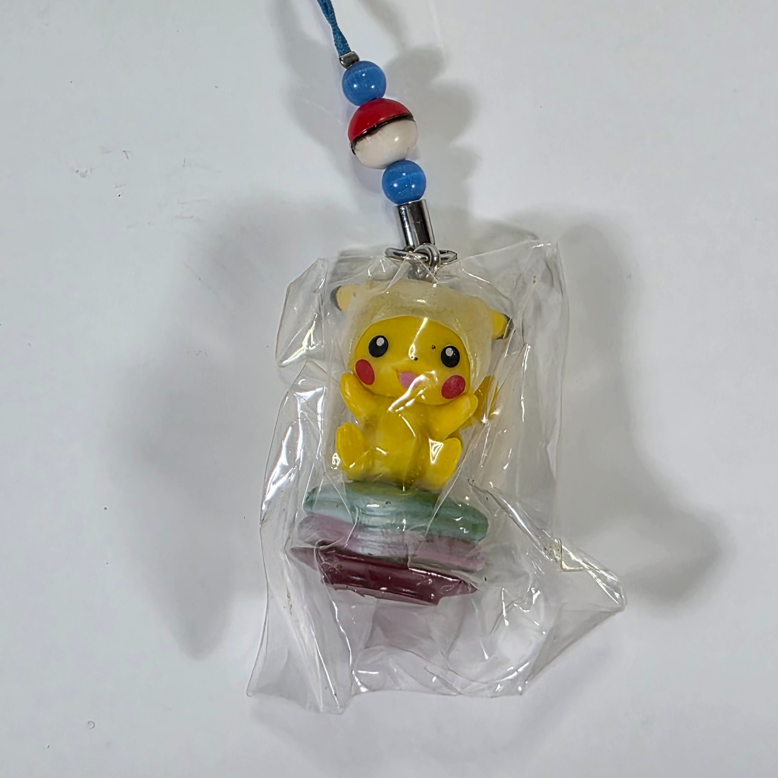 Pokemon 3D Pikachu/Meowth/Oshawott Cute Figure Phone Strap Key Pendant -SELECT-