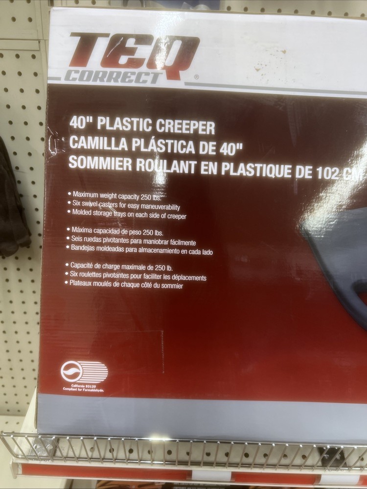40” Plastic Creeper