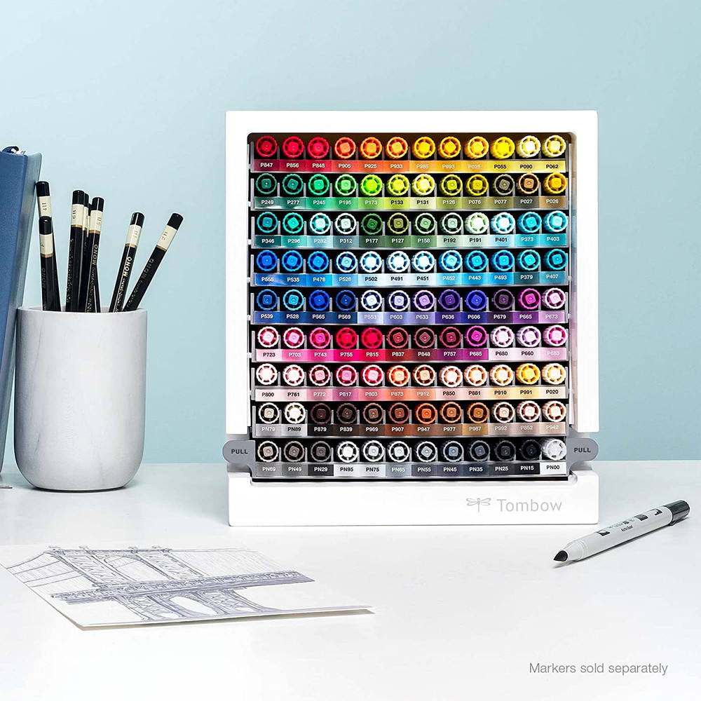56840 Marker Desktop Organizer , White