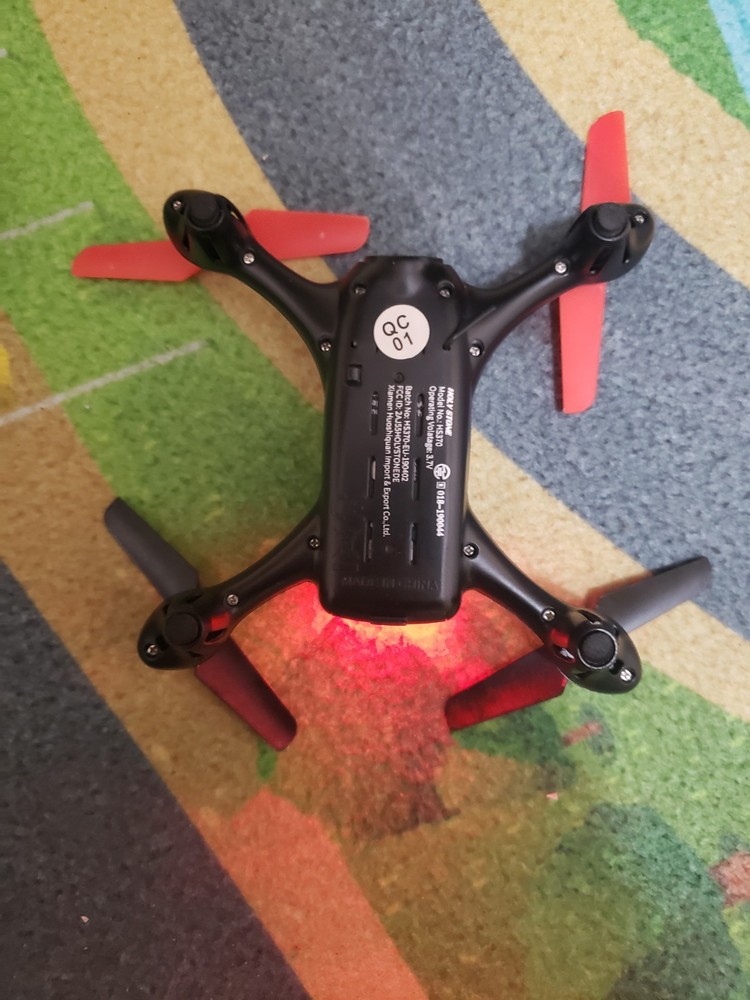 Holy Stone HS370 Red Mini Drone Quadcopter- Missing Some Accessories