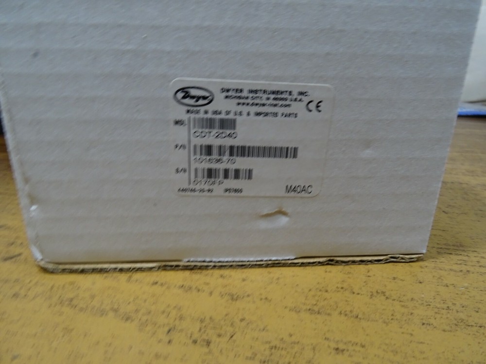 DWYER CDT-2D40 / CDT2D40 Gas Sensor