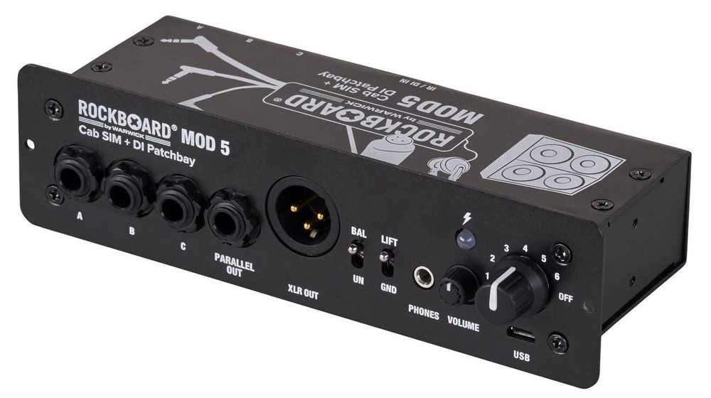 RockBoard MOD 5 - Cab SIM + DI Patchbay
