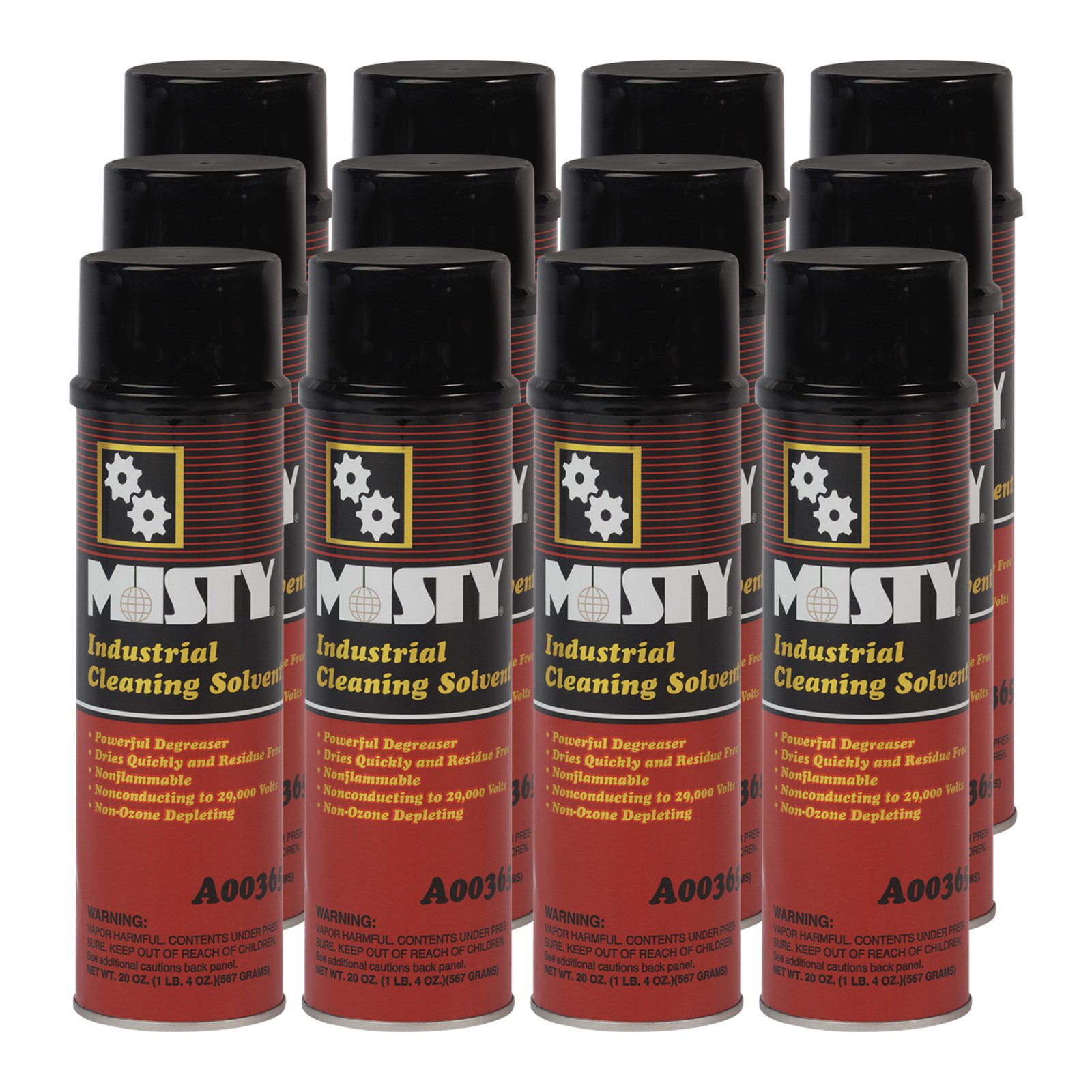 Misty ICS Energized Electrical Cleaner - 20 oz (Case of 12) - 1002262