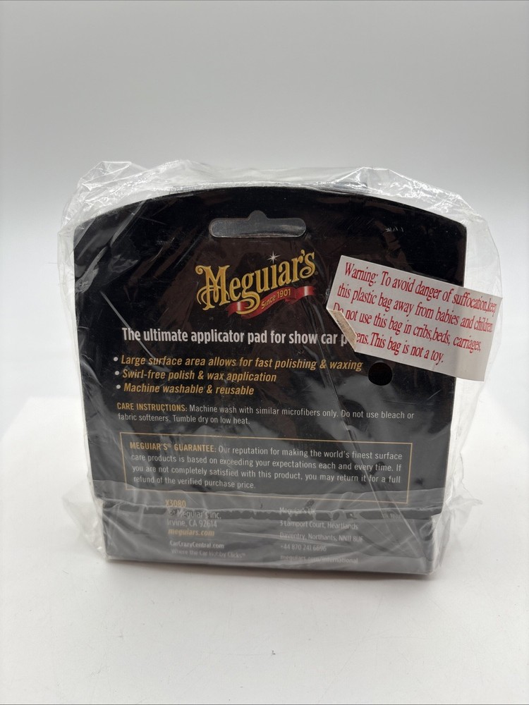 Meguiar's Even Coat - Microfiber Applicator Pads - Spugna microfibra 12.7cm