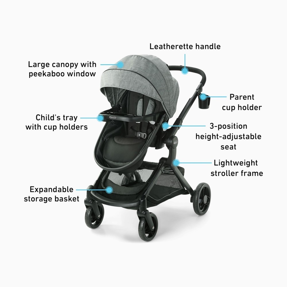 Graco Modes Nest Stroller Retail $ 303.99
