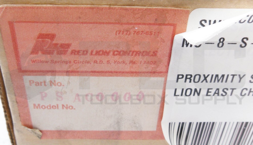 NEW RED LION PSAC0000 PROXIMITY SENSOR 10' CABLE *READ*