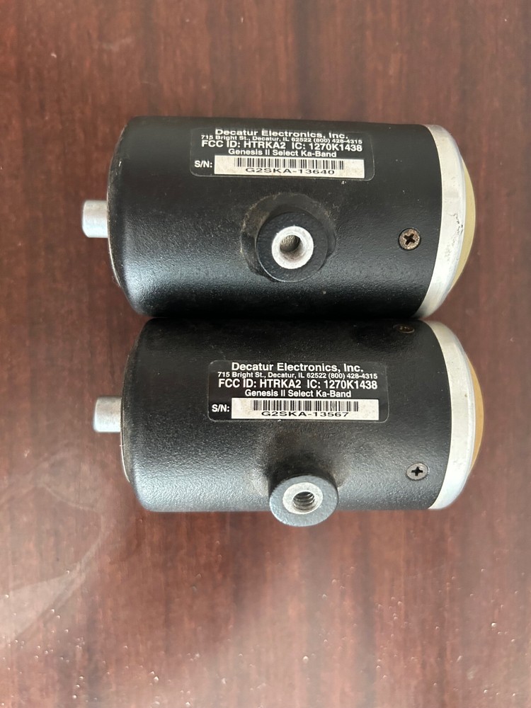 2 pcs Decatur Genesis II Select antennas - untested