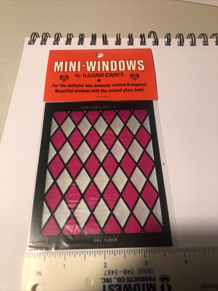 miniature stained glass