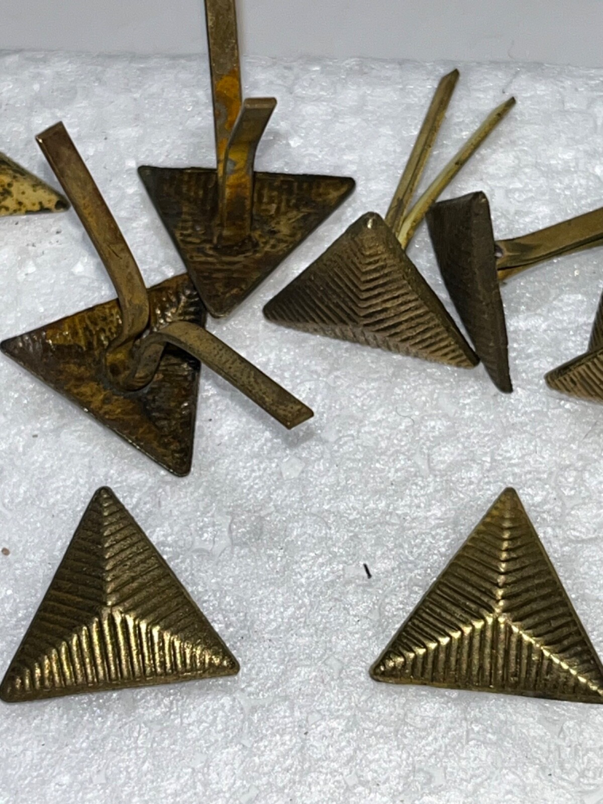 ww2 Soviet Russian corner collar tab obr40 triangles