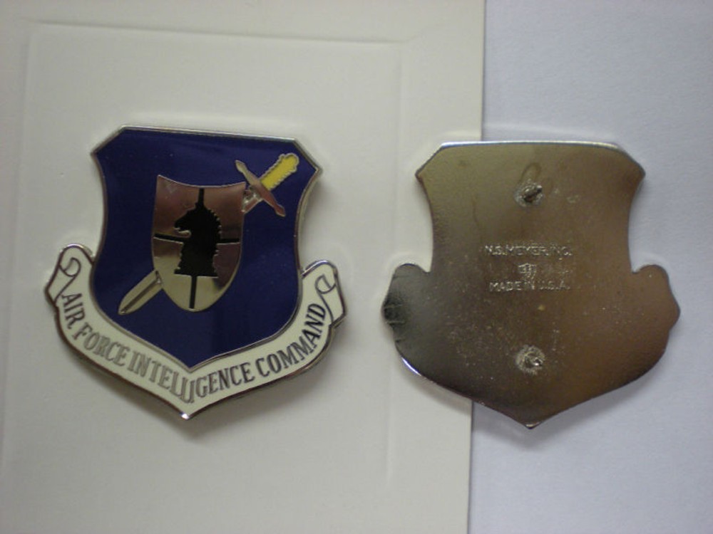 USAF INTELLIGENCE COMMAND SP BERET BADGE