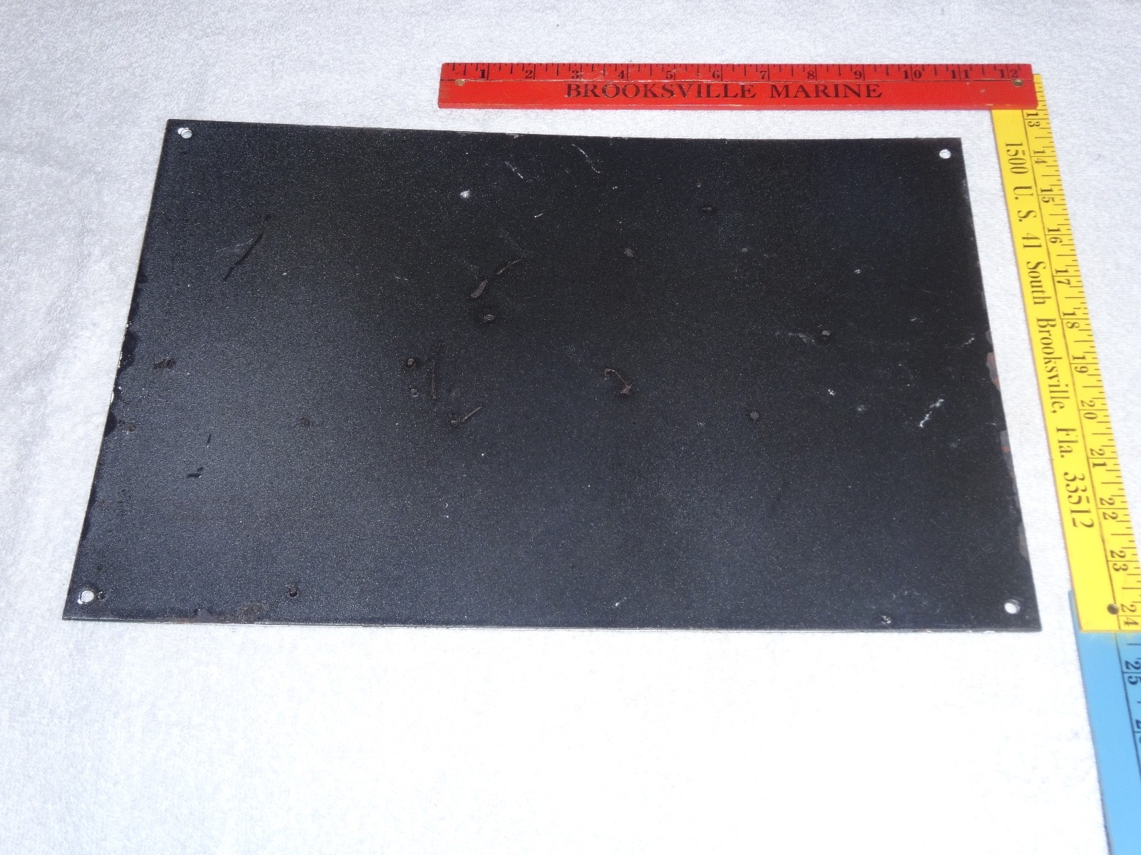 VINTAGE 1946 CONOCO N-TANE SUPERMAN GASOLINE 16" PORCELAIN METAL COMIC BOOK SIGN