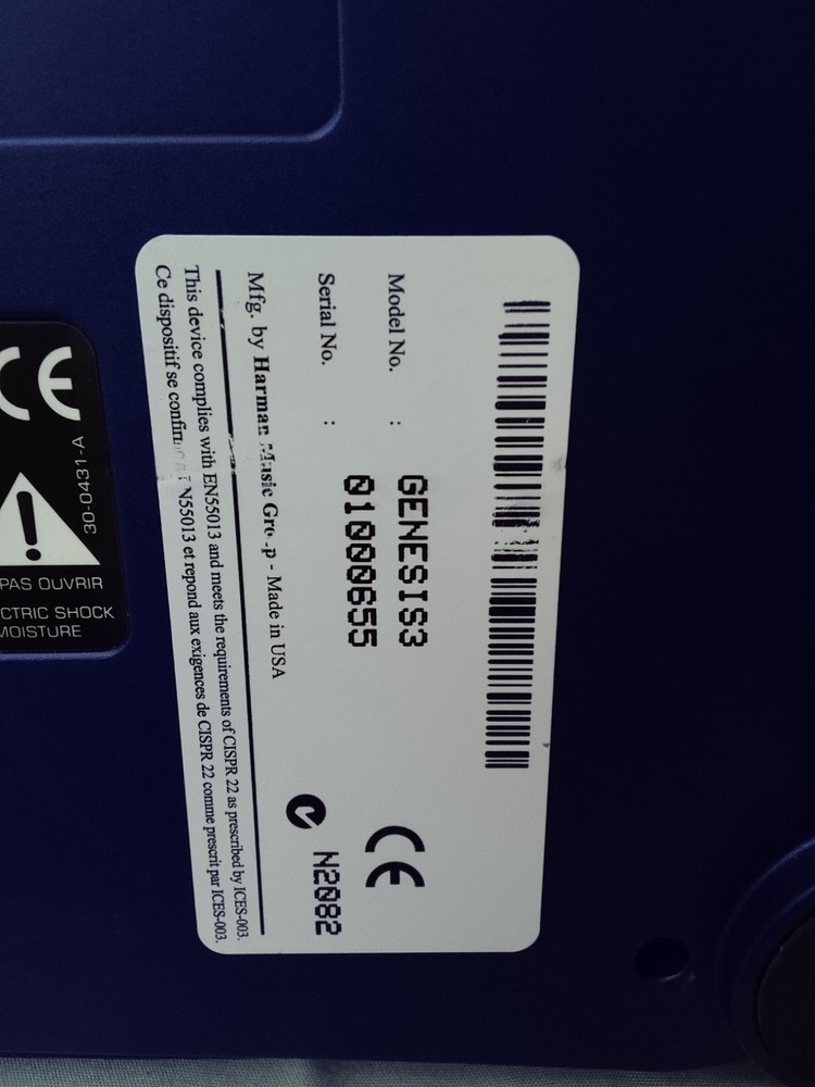 U20777 DIGITECH GENESIS 3 G2U