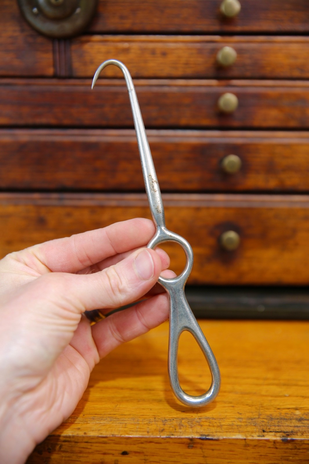 Antique Sharp & Smith Surgical Retractor Medical Tool vintage embalming Oddity