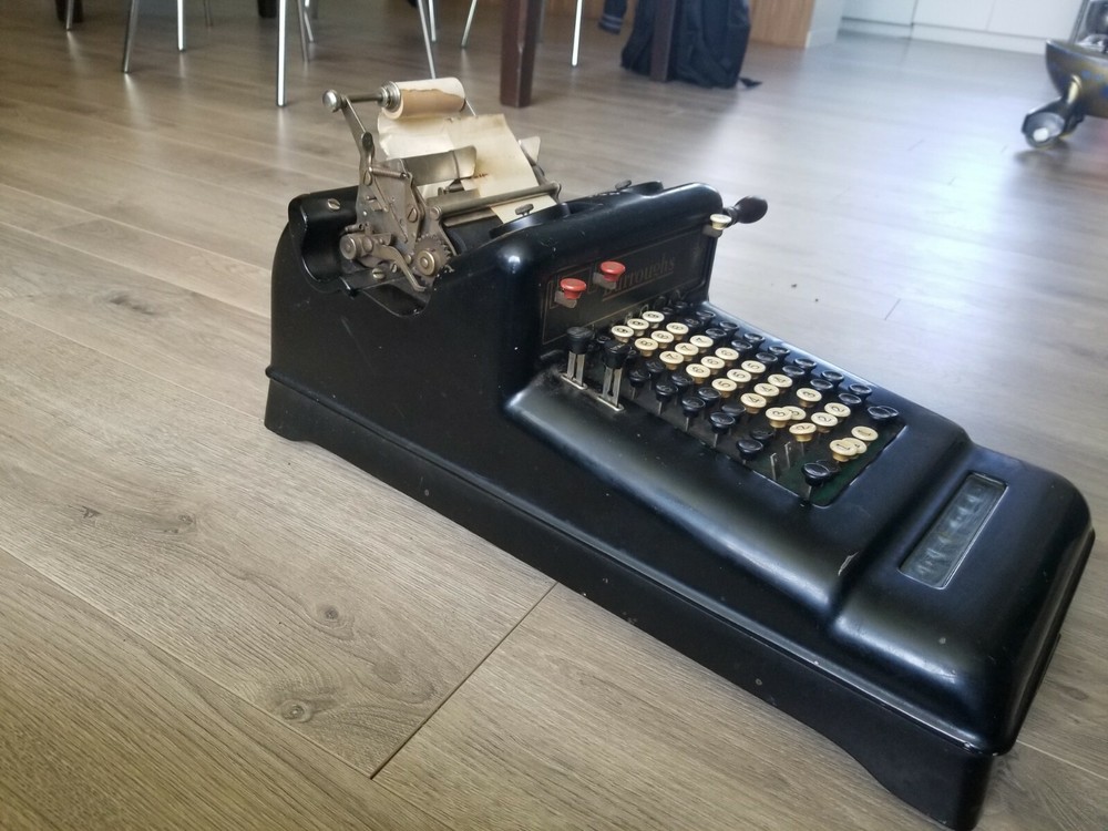 Antique Burroughs Adding Machine