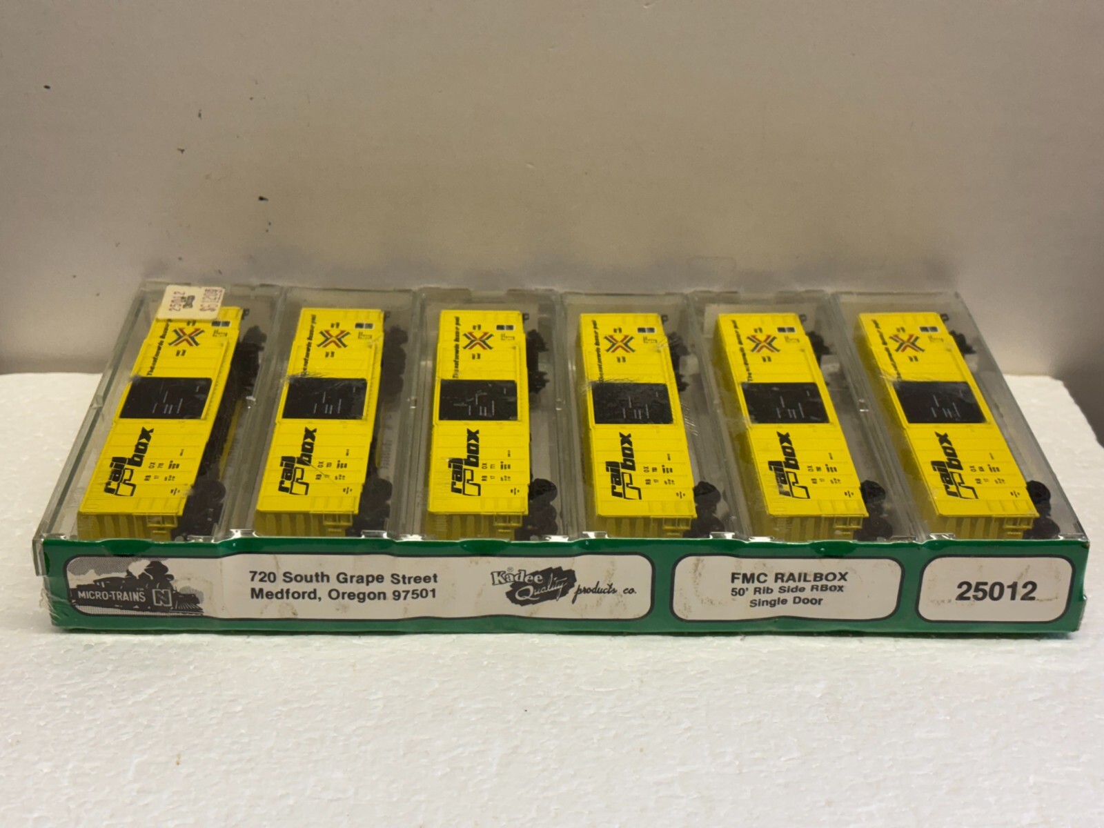 N Scale Kadee Micro Trains MTL 25012 Railbox 6-Pack