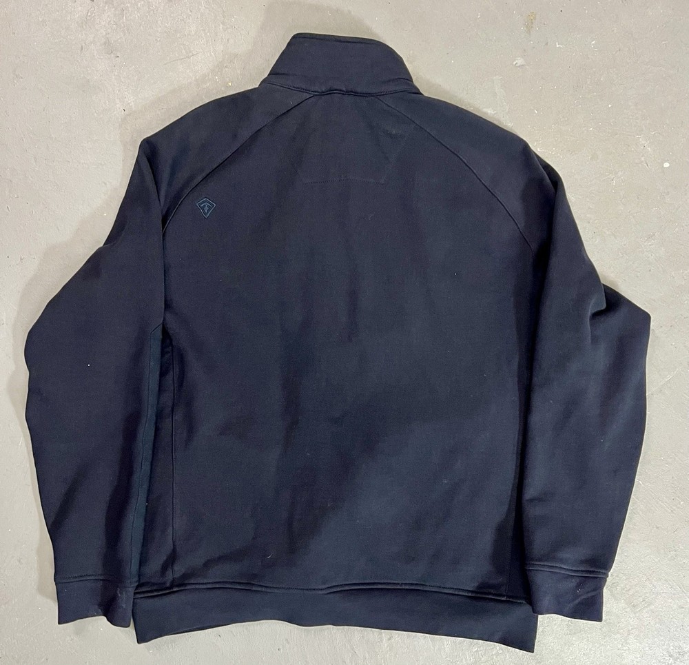 First Tactical Black Tactix Softshell 1/4 Zip Fire Dept. Jacket Large 🔥