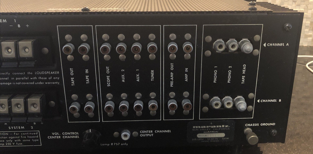 Marantz 30 Console Stereo Integrated Amplifier 60 WPC Perfect Working Condition
