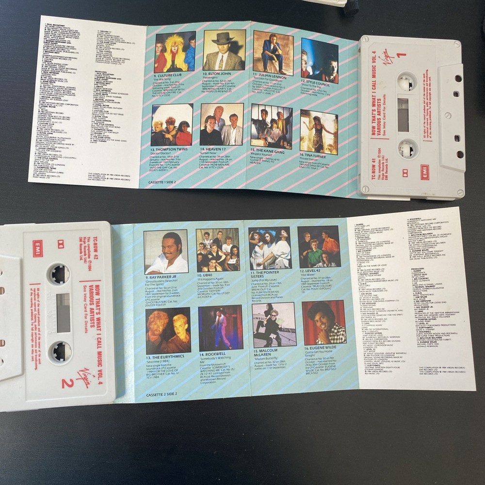 Various - Now Music 4 Double Cassette