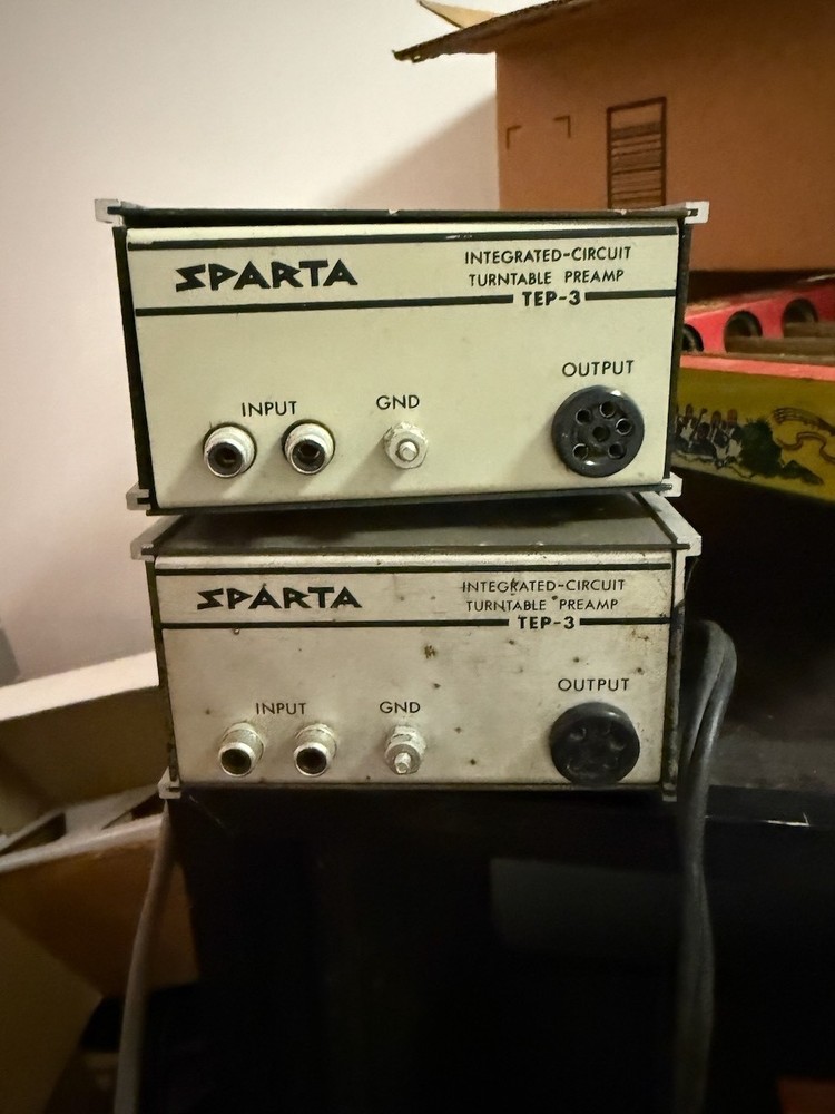 Sparta- TEP3 turntable preamp pair