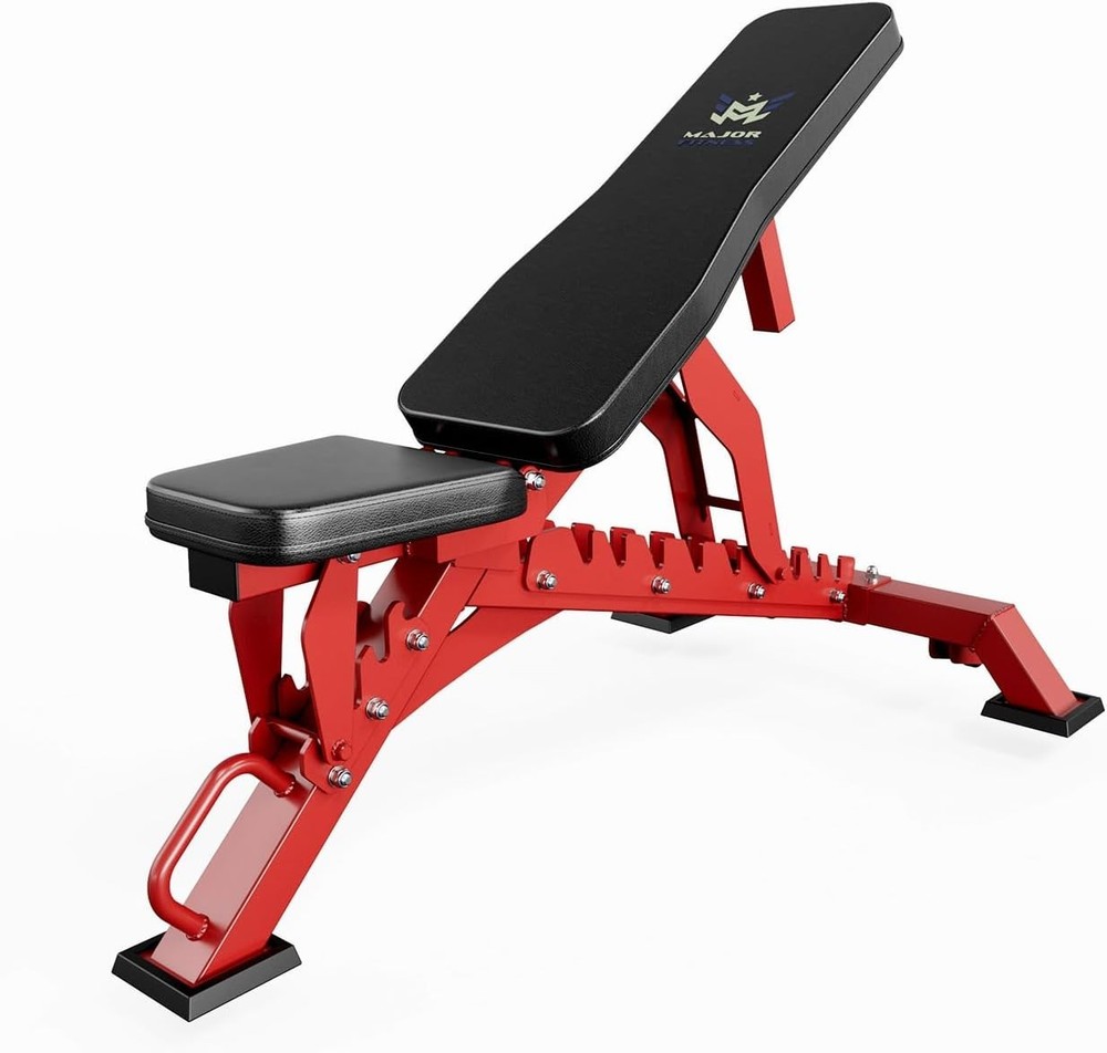 Versatile Adjustable Workout Bench, 32 Positions for Strength Training & Comfort