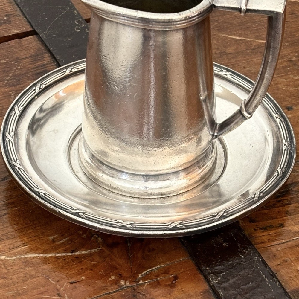 Vintage Silver Plate Coaster Small Platter “The Pullman Co” Dish