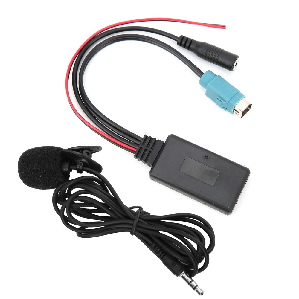 5.0 AUX Cable Adapter With Microphone For KCE‑236B CDA‑9852/E