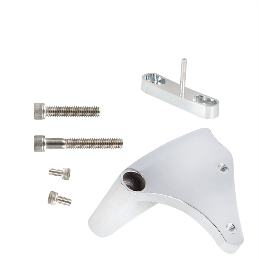 Polished Billet Aluminum Timing Tab Adjustable Pointer Balancer for Chevy SBC...