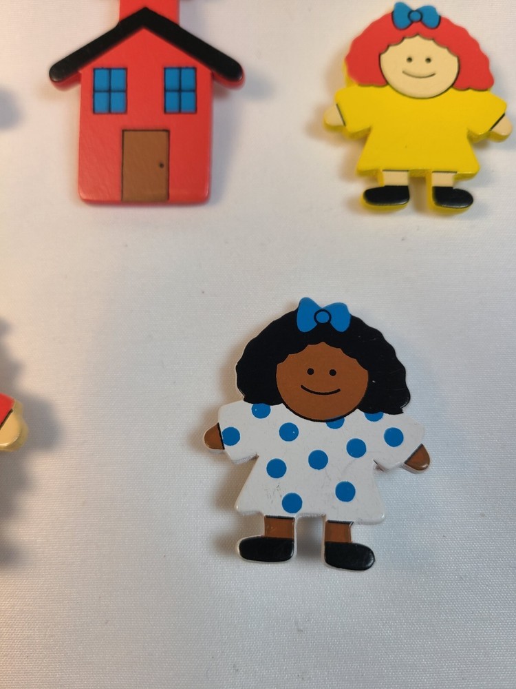 Button Covers with Bright Colored Education & Teacher Theme Designs
