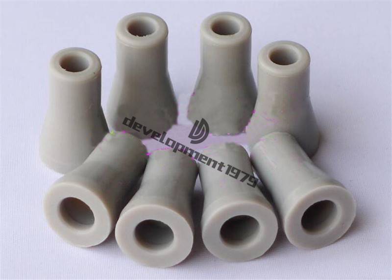10x Dental Saliva Ejector Weak Suction Rubber Snap Tip Adapter