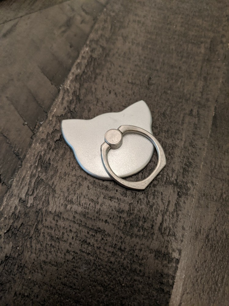 cat desgin Finger Ring Mobile Phone Smartphone Stand Holder socket