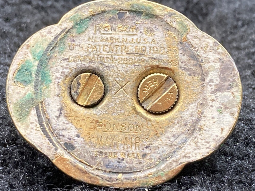 Vintage Ronson “Mayfair” Table Lighter