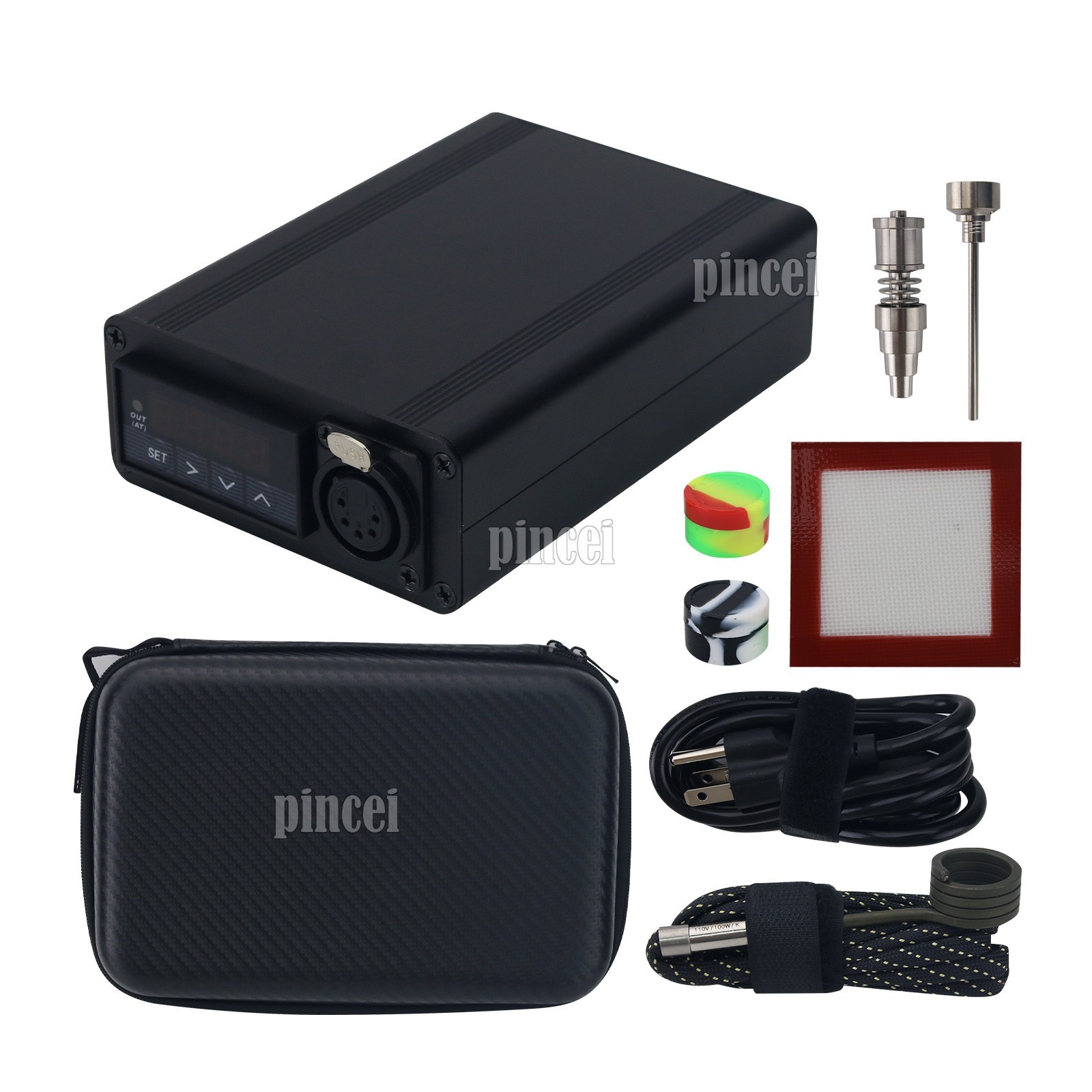 PID Temperature Controller Kit E-nail 0-999℃ with Titanium Screw High Quality