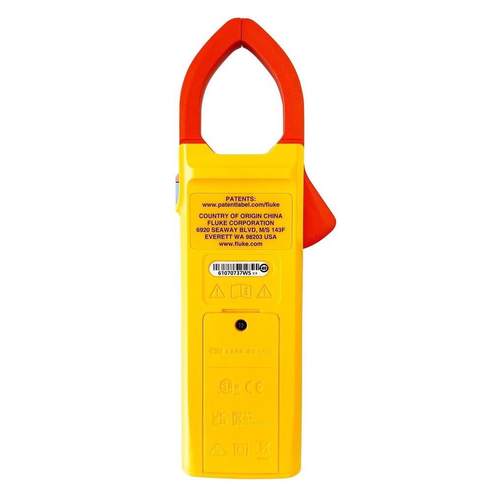 Fluke 301D AC/DC Clamp Meter 600A 600V Voltage Current Frequency Backlight