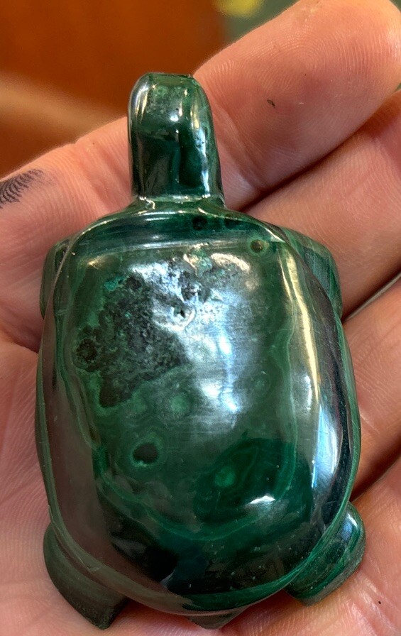 2” Malachite Turtle
