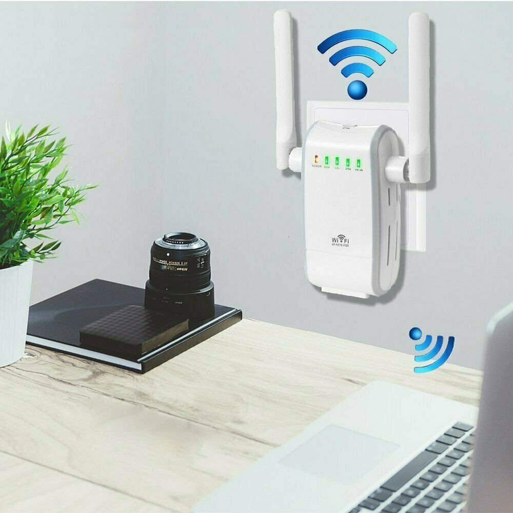UNTESTED WiFi Router Range Extender Repeater Amplifier 300mbps 2.4G, NOB